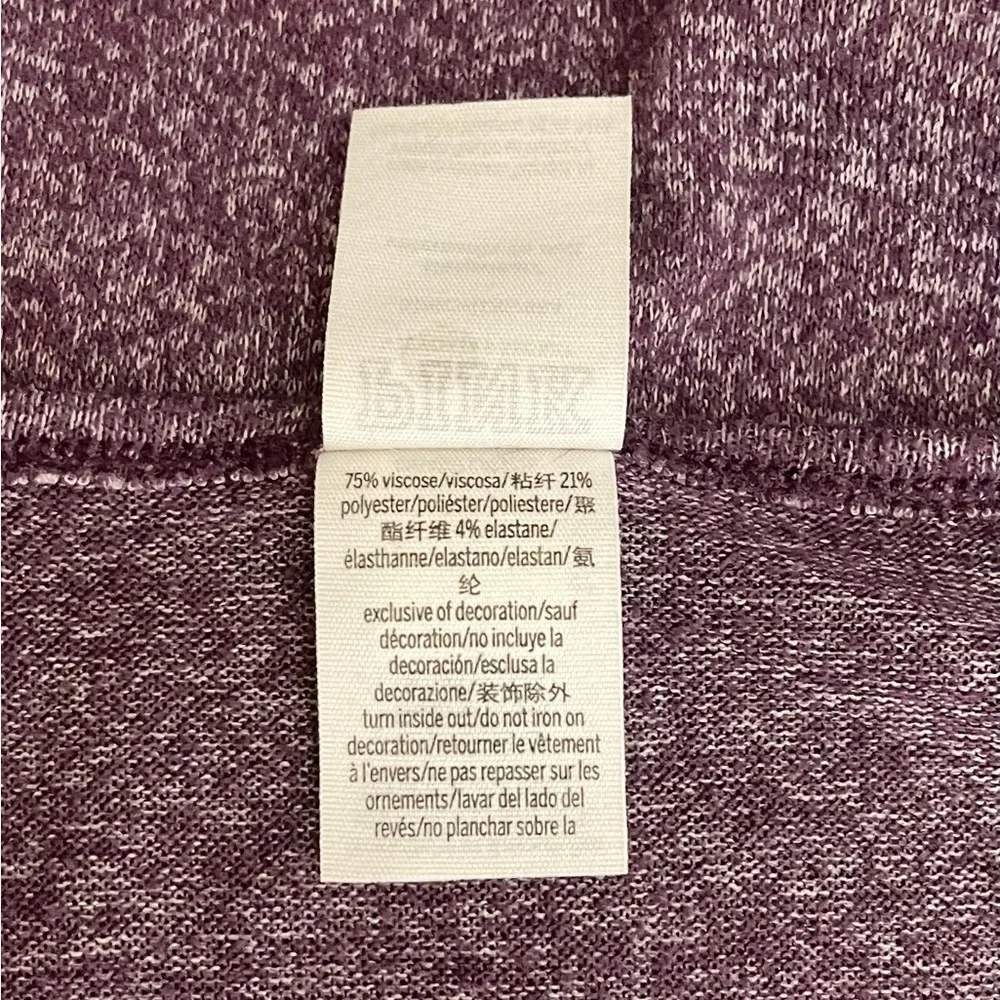 ✅SOLD-𝅺PINK Victorias Secret | Pajama Top Luscious Plum Silver Dog Logo Shirt - Picture 8 of 8